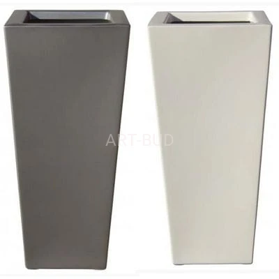 Donica klasyczna mrozoodporna z fiberglass seria QUATTRO