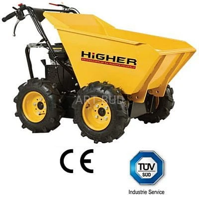 Mini wywrotka jezdna taczka spalinowa wozidło 6,5KM Loncin Higher
