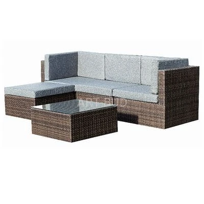 Zestaw mebli ogrodowych z technorattanu KRETA