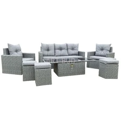 Zestaw ogrodowy z technorattanu CYPR