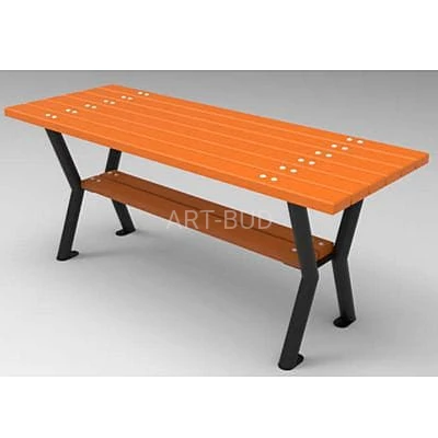 Stół miejski Gladiator drewniano stalowy