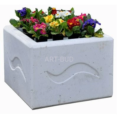 Betonowa donica kwadratowa 