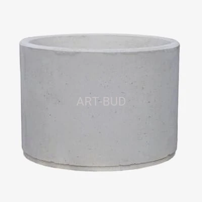 Donica betonowa okrągła z betonu architektonicznego