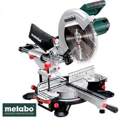 Pilarka do cięcia kątowego i ukośnego KGS 305 M z funkcją posuwu Metabo 