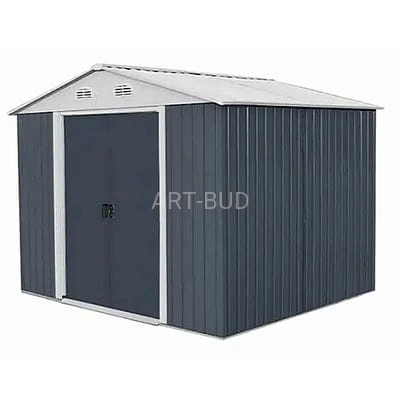 Domek ogrodowy narzędziowy blaszany HECHT 10 x 10 PLUS  