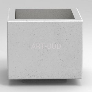 Kosz uliczny z betonu architektonicznego 50 l Relax Deco