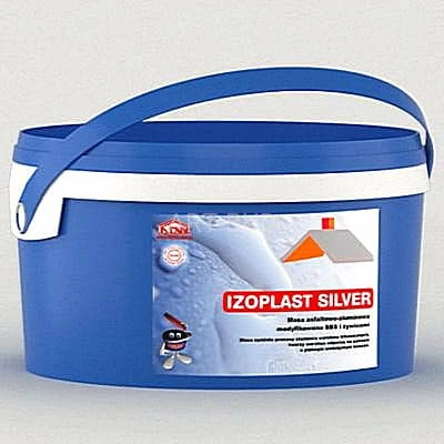 Izoplast Silver masa asfaltowo aluminiowa 5 litrów 