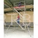 Rusztowanie Stabilo Professional Krause Seria 5500 ze schodami wys. robocza 4.5-12.5 m 