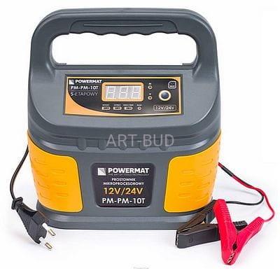 Prostownik mikroprocesorowy akumulatorowy 12/24V PM-PM-10T Powermat