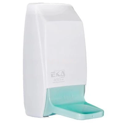 Dozownik łokciowy mydła w płynie biały 0,75 l kod 098-01