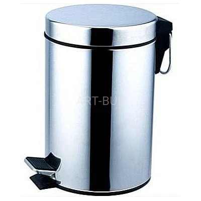 Kosz na śmieci stalowy okrągły 12 L 