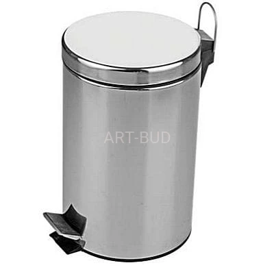 Kosz na śmieci poj. 7 litrów stal satyna 