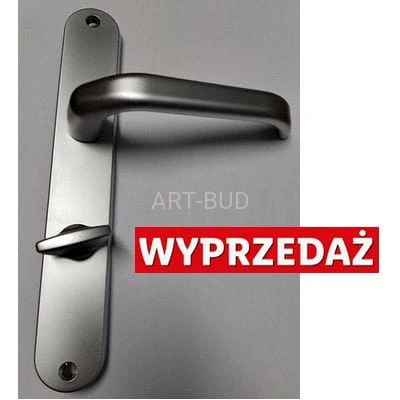 Klamka Pegaz długi szyld do WC NOMET WYPRZEDAŻ EKSPOZYCJI