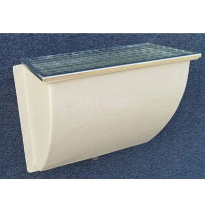 Doświetlacz okien piwnicznych naświetlacze szer 160 cm odchył 40 - 60 cm