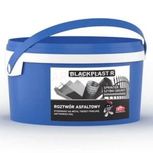 Roztwór asfaltowy szybki grunt BLACKPLAST R  Izoplast 5 litrów