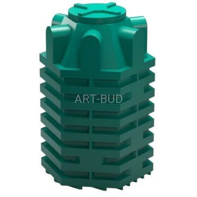 Zbiornik z polietylenu osadnik gnilny szambo VERTE-S 1800 litrów 