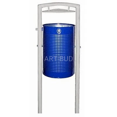 Kosz na śmieci uliczny 65 l opróżniany przez obrót  KOr-A3/C 