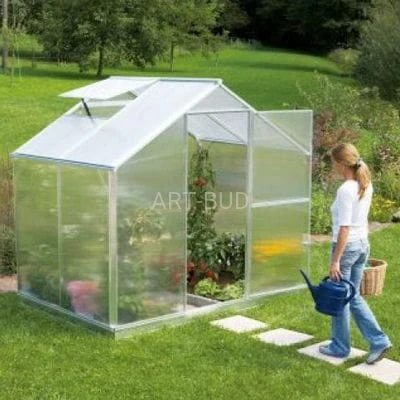 Szklarnia ogrodowa 3.55 m2 aluminiowa poliwęglan model F2