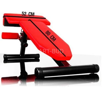 Ławka rzymska do brzuszków skośna HL13 Kelton Heavy siłownie wewnętrzne