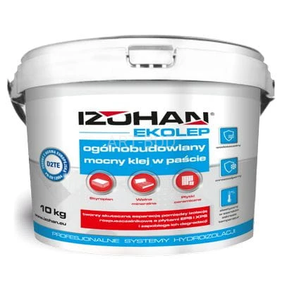 Akrylowa zaprawa klejąca w postaci pasty EKOLEP IZOHAN
