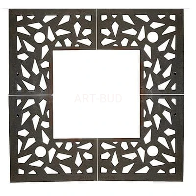 Osłona żeliwna krata pod drzewa Retro II 100x100 cm