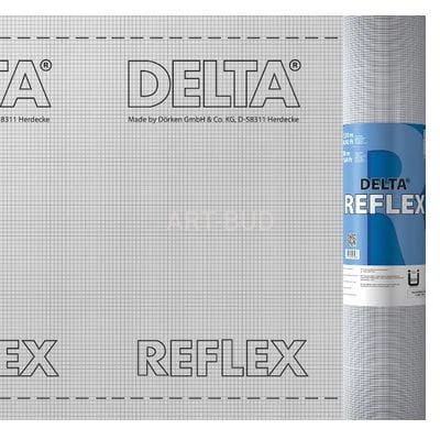 Folia aluminiowa paroizolacyjna Delta Reflex Dorken