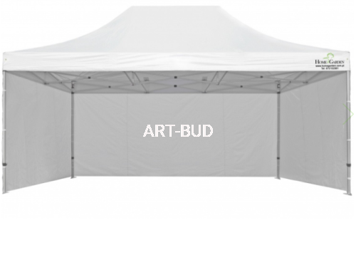 Namiot wystawowy cateringowy 600 x 400 cm biały