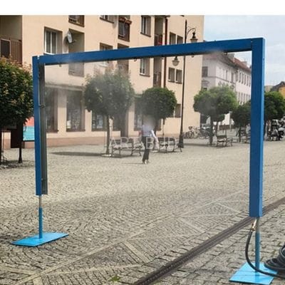 Kurtyna wodna bramka zraszająca  Fresh LARGE 290×240 cm