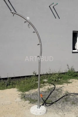 Słupek typu zamgławiający zraszacz Żagiel