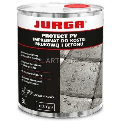 Impregnat do kostki brukowej  i betonu 1 - 3 l PROTECT PV Jurga