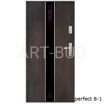 Drzwi zewnętrzne metalowe 75 Plus KMT Perfect