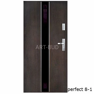 Drzwi zewnętrzne metalowe 75 Plus KMT Perfect