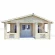 Domek drewniany całoroczny 600x800  45,20 m2 CHABER III