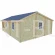 Domek drewniany całoroczny 600x800  45,20 m2 CHABER III