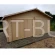 Garaż drewniany z balika 40 mm 595x530 - 31,5 m2 JAN