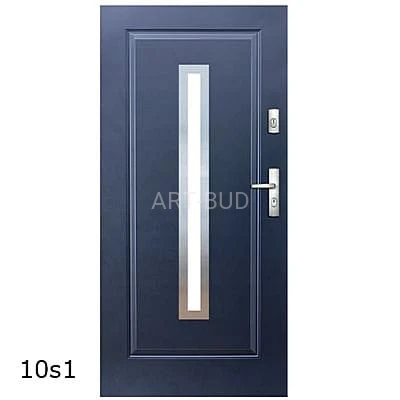 Drzwi zewnętrzne metalowe Supertherm 90 KMT Inox