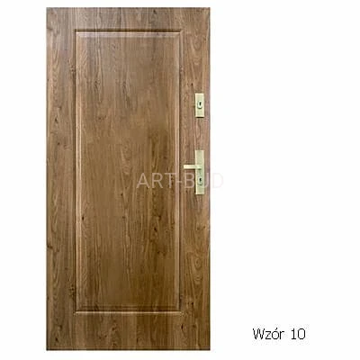 Drzwi zewnętrzne metalowe 75 Passive KMT Płaskie