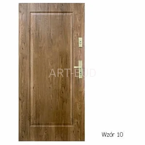 Drzwi zewnętrzne metalowe 54 PLUS KMT  Płaskie