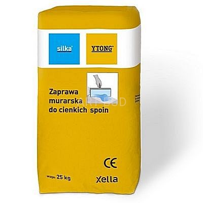 Zaprawa do cienkich spoin i bloczków Silka FIX N211 wytrzymałości 10 MPa 