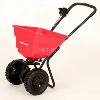 Wózek z rozrzutnikiem do posypywania piaskiem solą nawożenia pojemność 31 litrów
