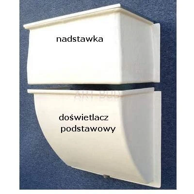 Nadstawka do naświetlaczy piwnicznych