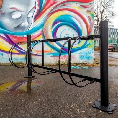 Stojak stalowy na rowery 3 stanowiskowy Viking 