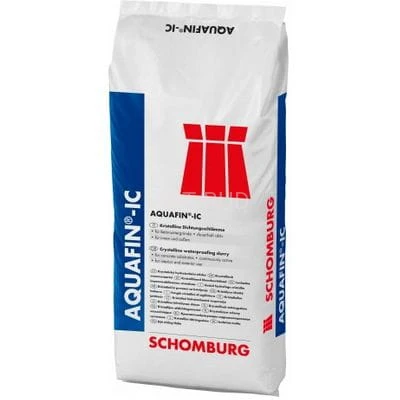 Krystaliczna zaprawa uszczelniająca AQUAFIN-IC do dużych konstrukcji betonowych