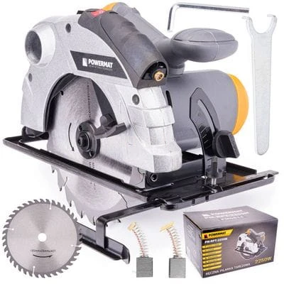 Pilarka ręczna tarczowa PM-RPT-2250M 185mm 2250W PM0814 Powermat