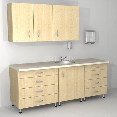 Meble do gabinetu lekarskiego Zestaw mebli Nr 2  