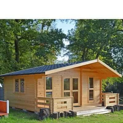 Drewniany domek letniskowy  Weekend  25 + 8 M2