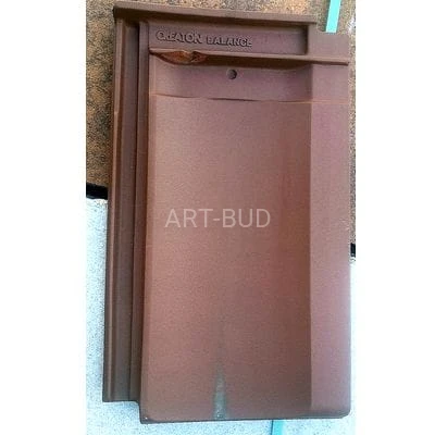 Dachówka ceramiczna Creaton Elegance kolor brąz staroczerwony