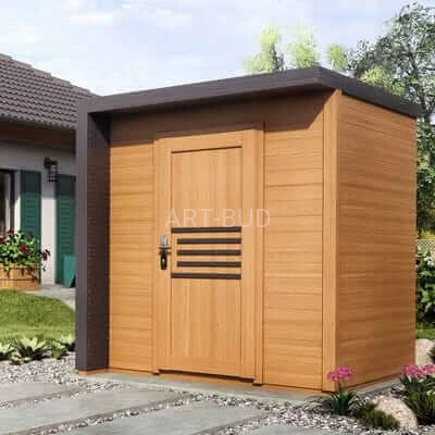 Domek ogrodowy narzędziowy drewniany Bratek  4.19 m2