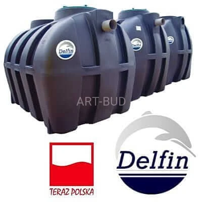 Zbiornik na ścieki szambo 2-5 m3   DELFIN MAX 