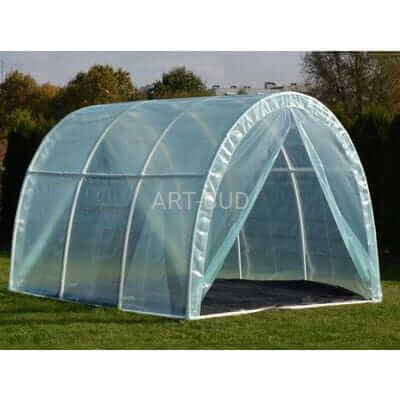 Tunel foliowy szklarnia Bv3 6.6 m2  3.0 x 2.2 x 1.9 m z folią UV4  
